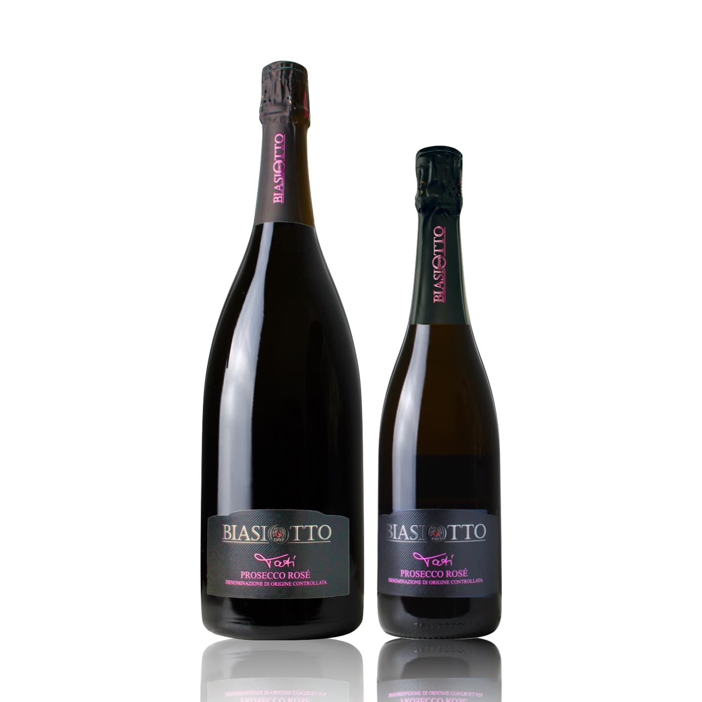 Prosecco Rose' Extra Brut Biasiotto Spumante DOC Millesimato Tati - Vini Biasiotto